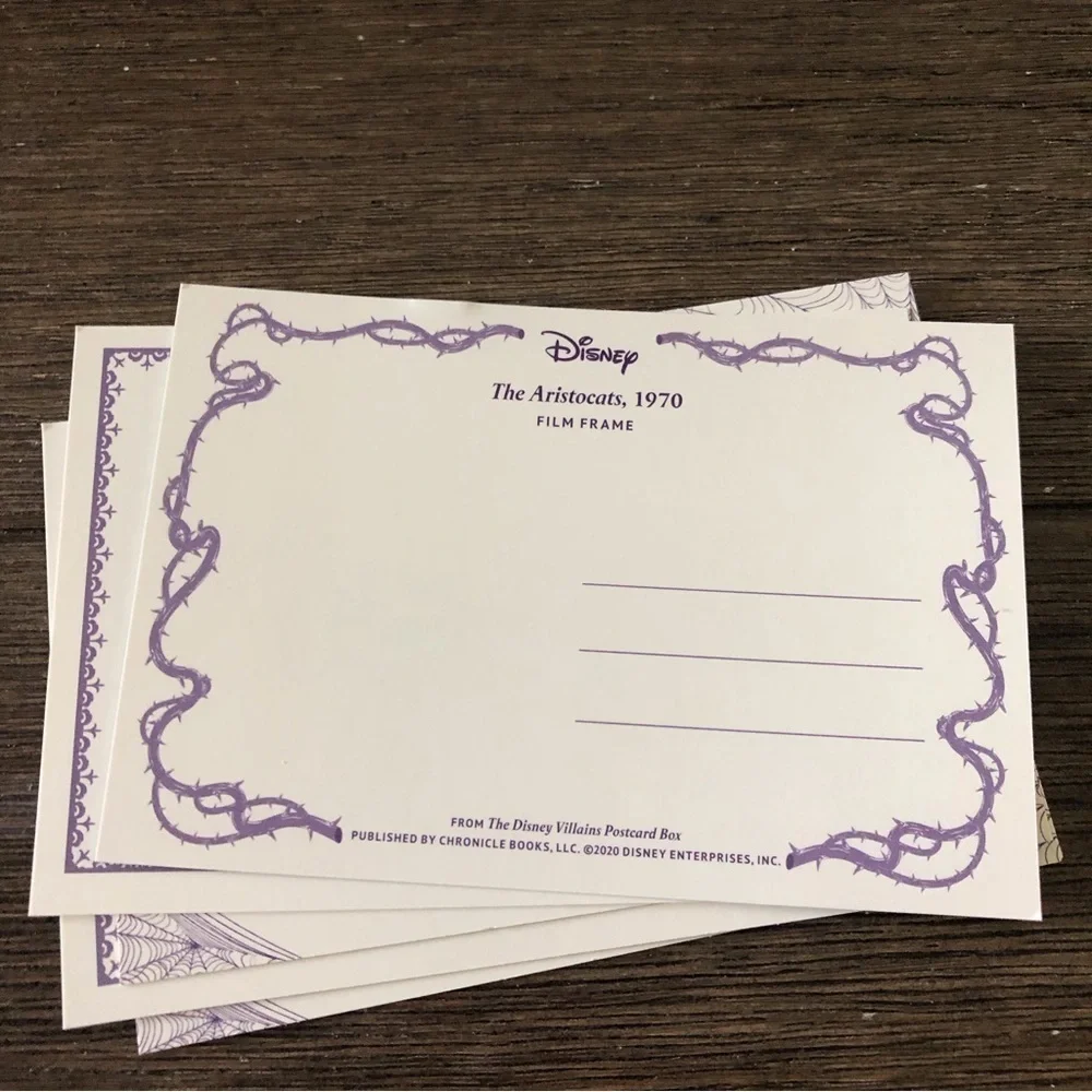 Disney Villains Postcards: Mixed set (set of 5)
